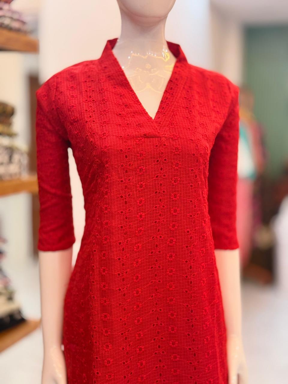 NET COTTA FABRIC PHULKARI DESIGNS