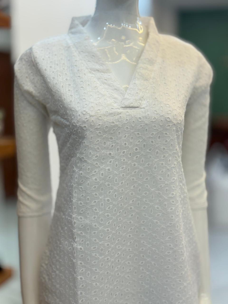 NET COTTA FABRIC PHULKARI DESIGNS