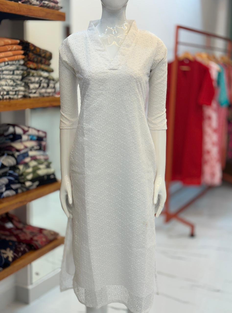 NET COTTA FABRIC PHULKARI DESIGNS